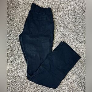 Women's Black Utility Cargo Pants